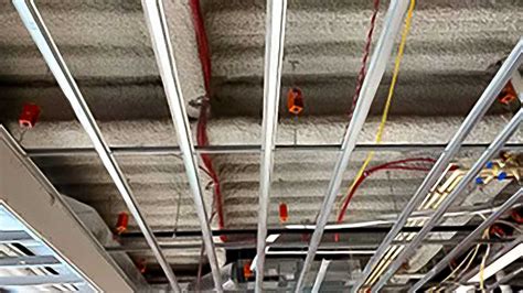 ceiling hanging made from steel box spring|hanging hardware from ceiling.